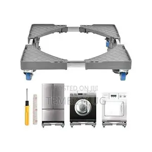 Movable Fridge and Washing Machine Stand