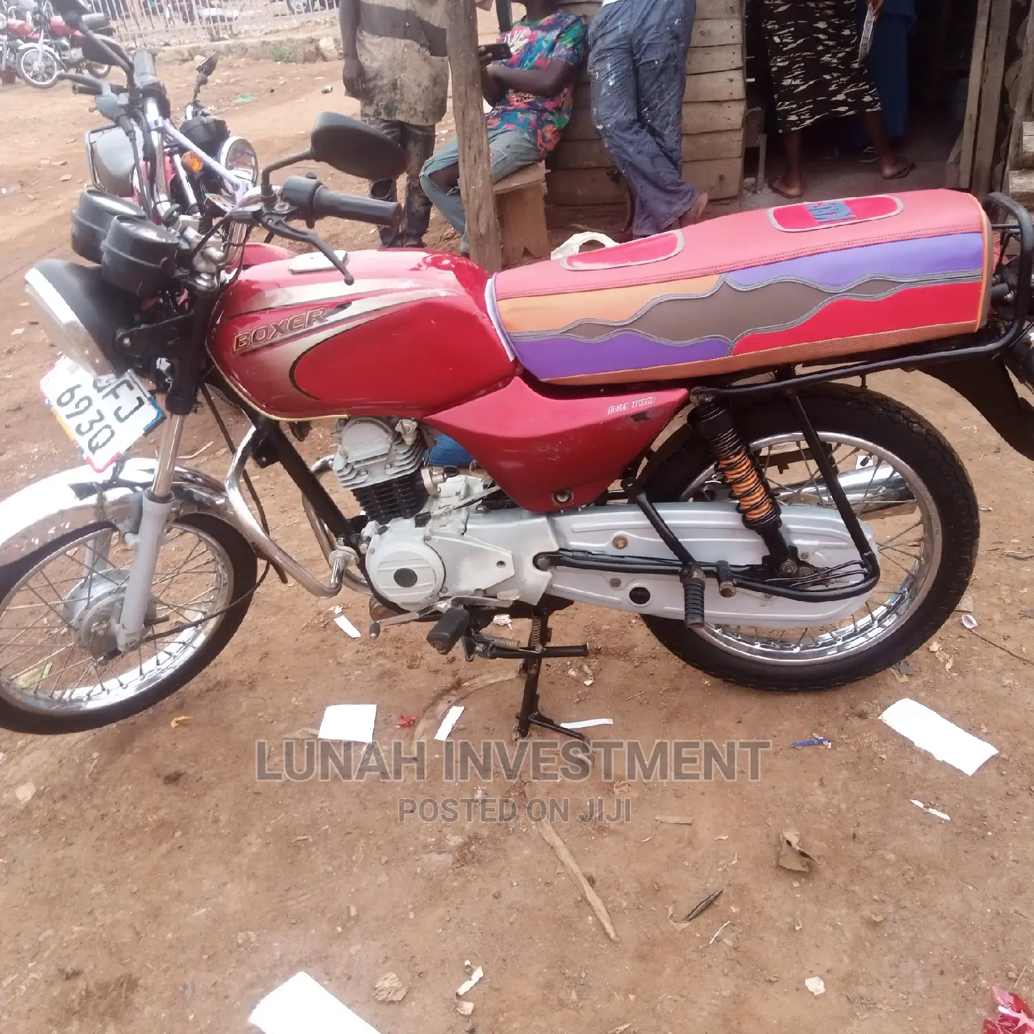 Bajaj Boxer 100 2021 Red