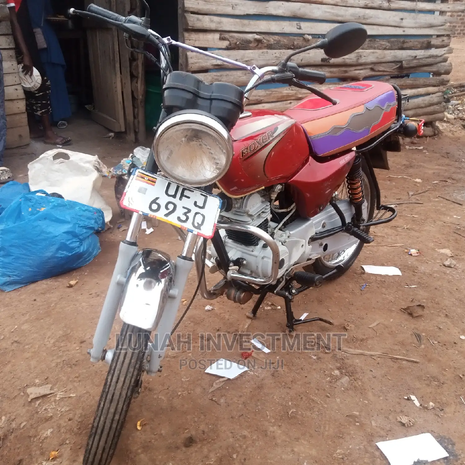 Bajaj Boxer 100 2021 Red