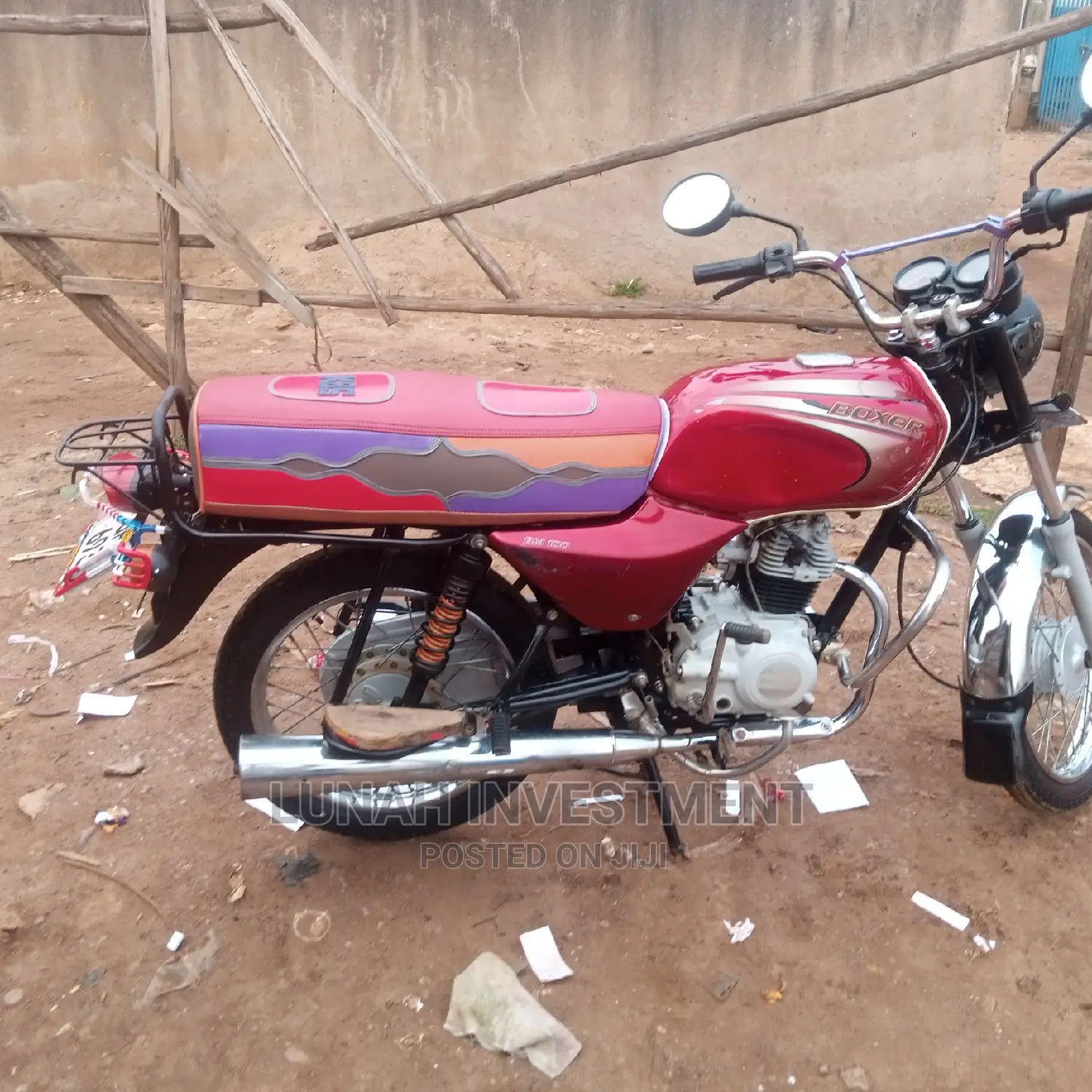Bajaj Boxer 100 2021 Red