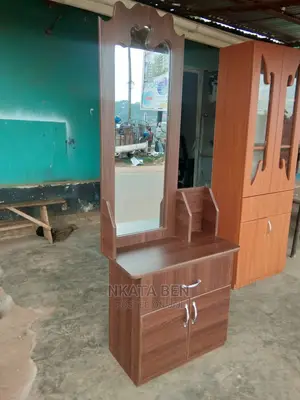 Dark Walnut Dressing Mirror
