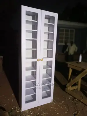 Photo - Simple White Shoe Rack 2*6 Feet