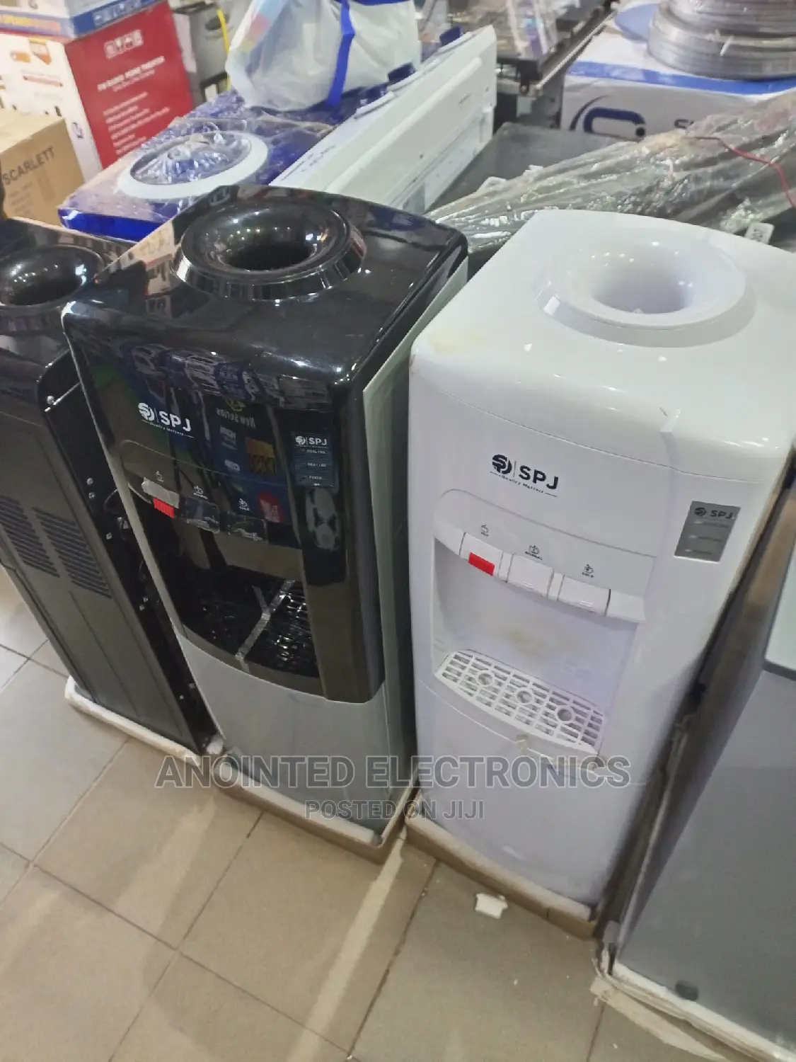 SPJ Water Dispenser With Fridge