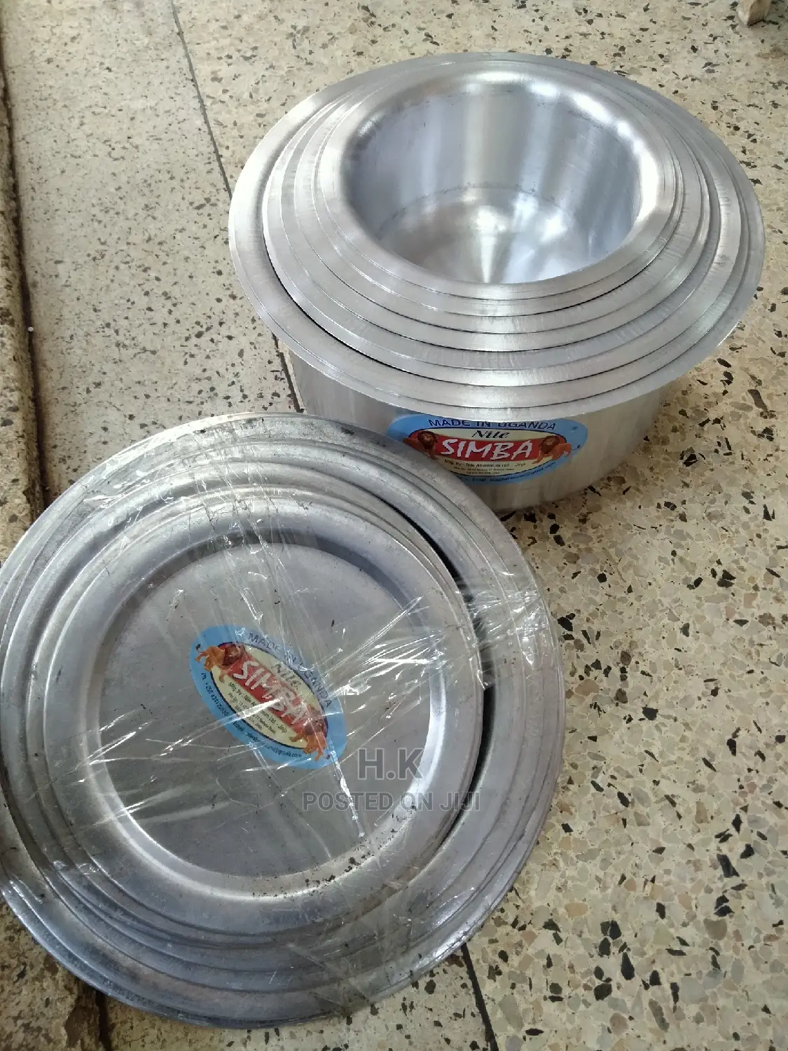 8pcs Simba 11"-18" Source Pan Set With Covers