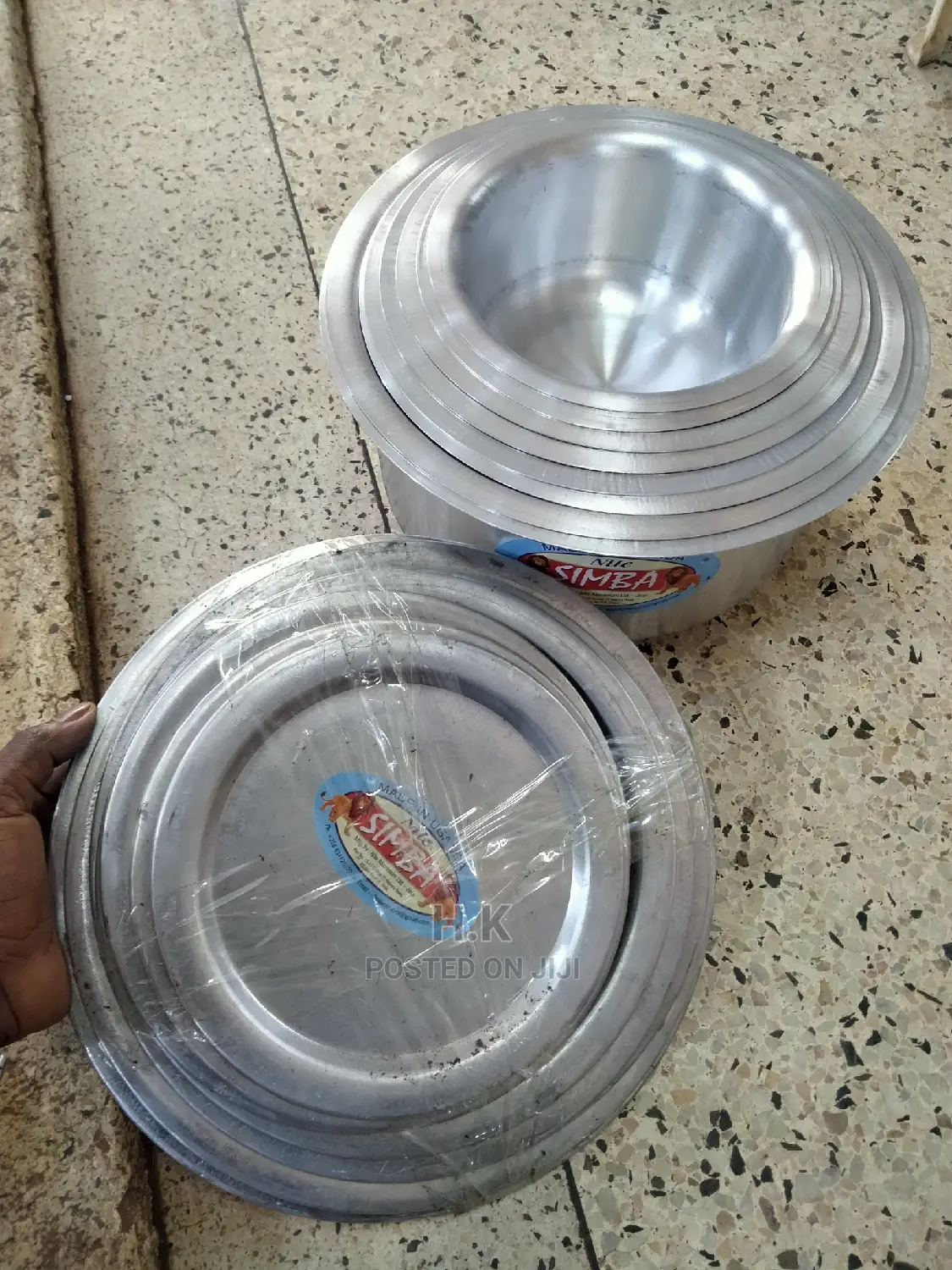 8pcs Simba 11"-18" Source Pan Set With Covers