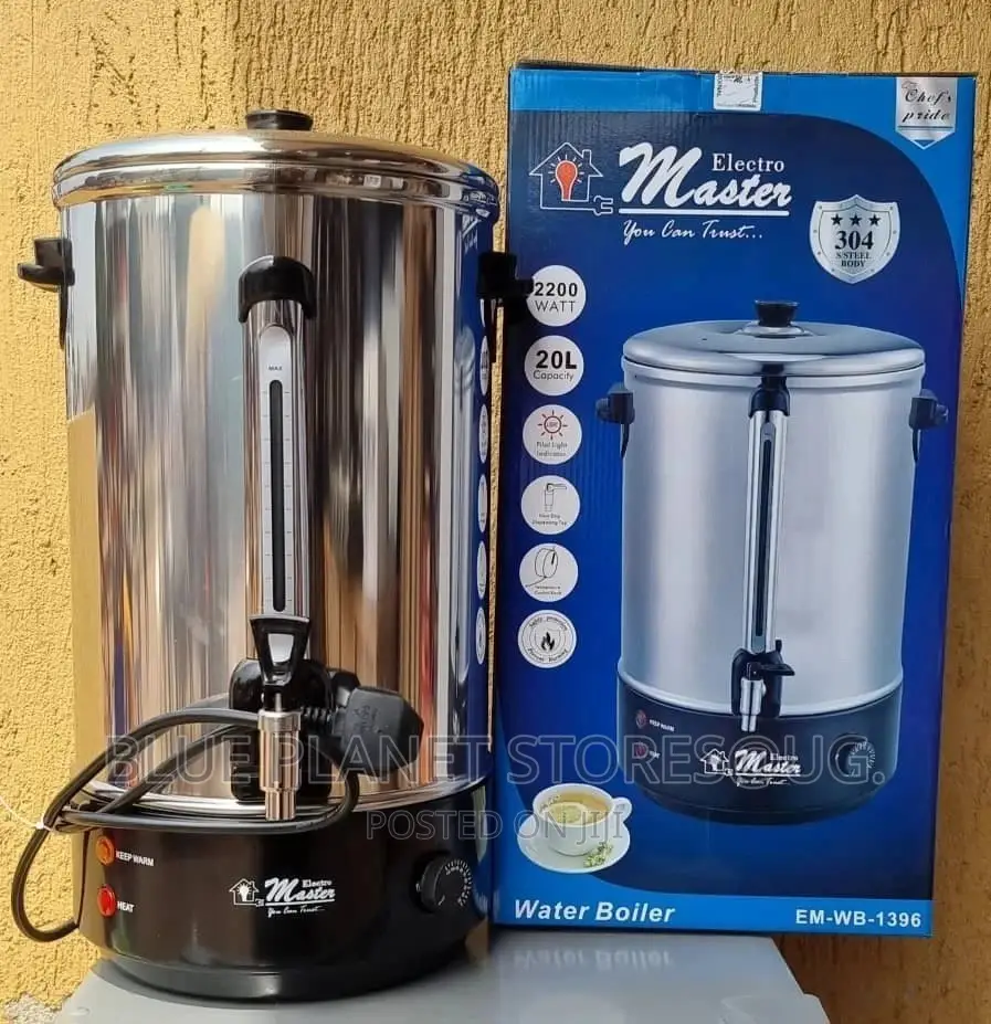Electro Master 20L Electric Water Boiler || 2200w/Em-Wb-1396