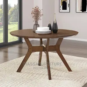 Round Wooden Table Brand New