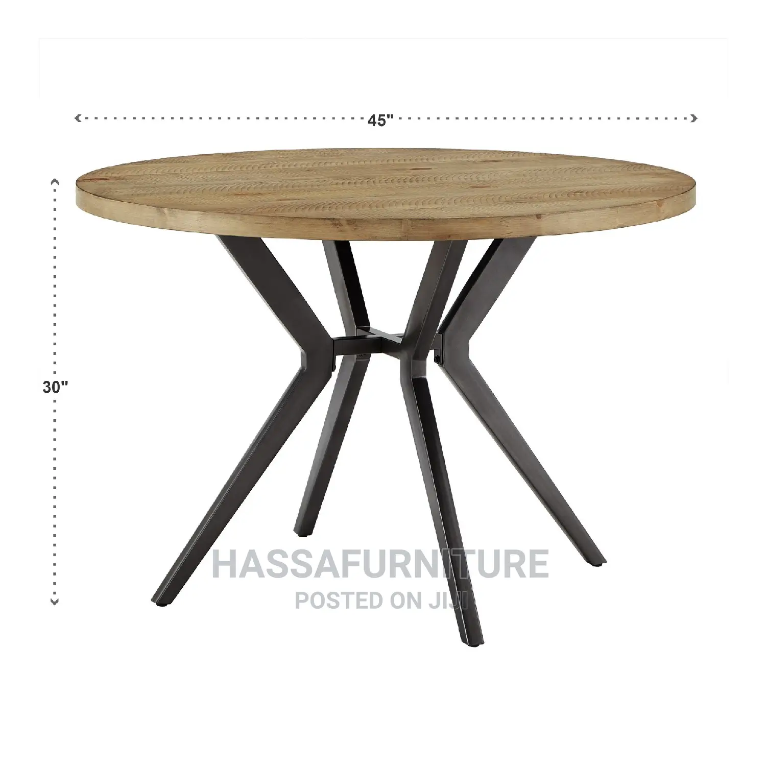 Round Wooden Table Brand New