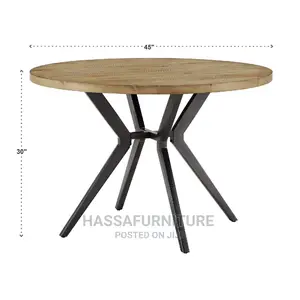 Round Wooden Table Brand New