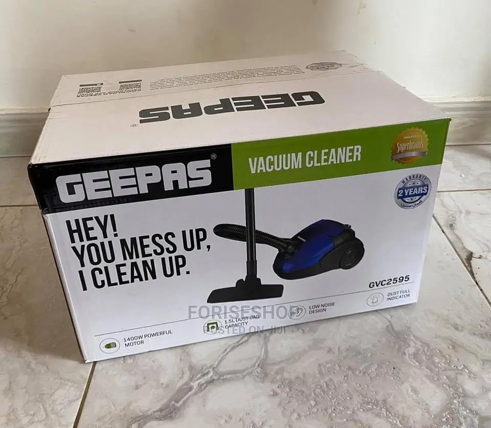Geepas 1.5L Vacuum Cleaner GVC2595 – Blue