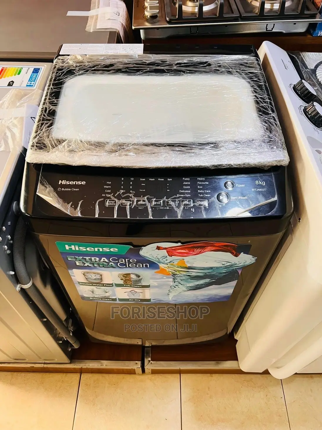 Hisense 8kgs Top Loader Washing Machine New Stock