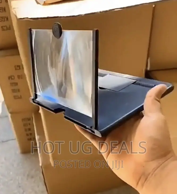 12" Phone Screen Magnifier Video Expander HD Foldable- Black