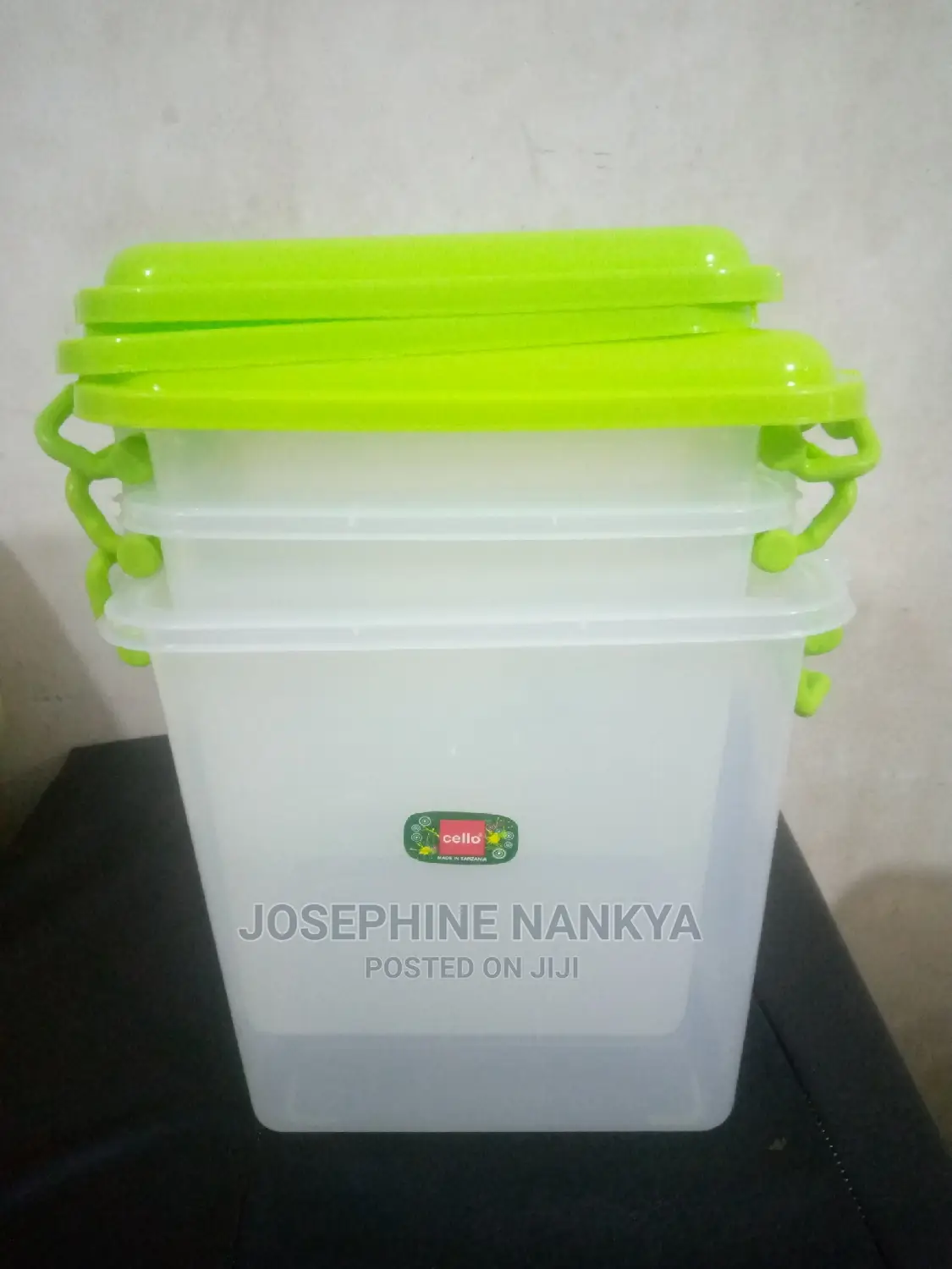 Storage Container, With 3 Piece