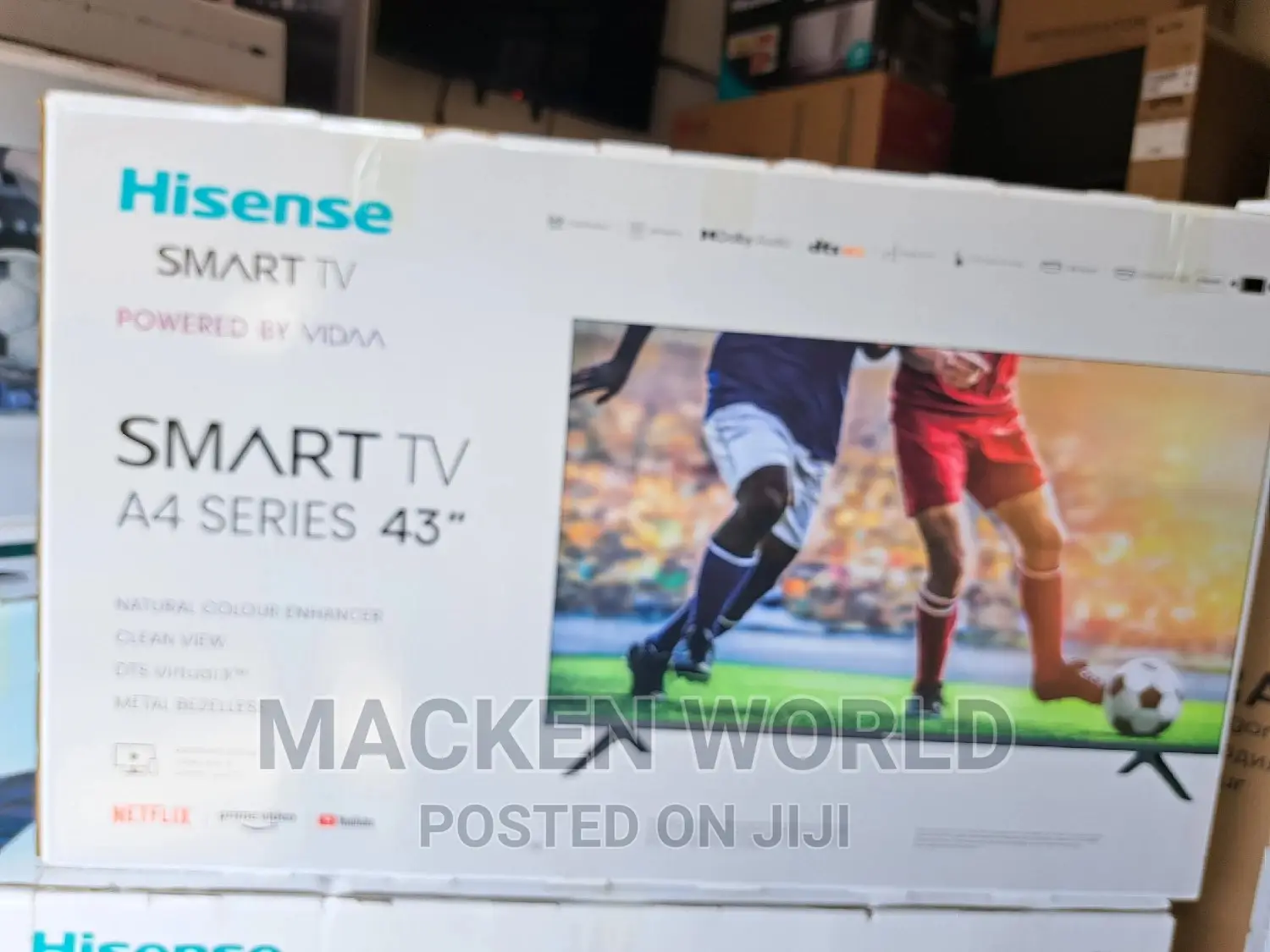 Hisense 43 Smart Vidaa Brand New Boxed on Promotion