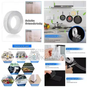 Double Sided Clear Tape
