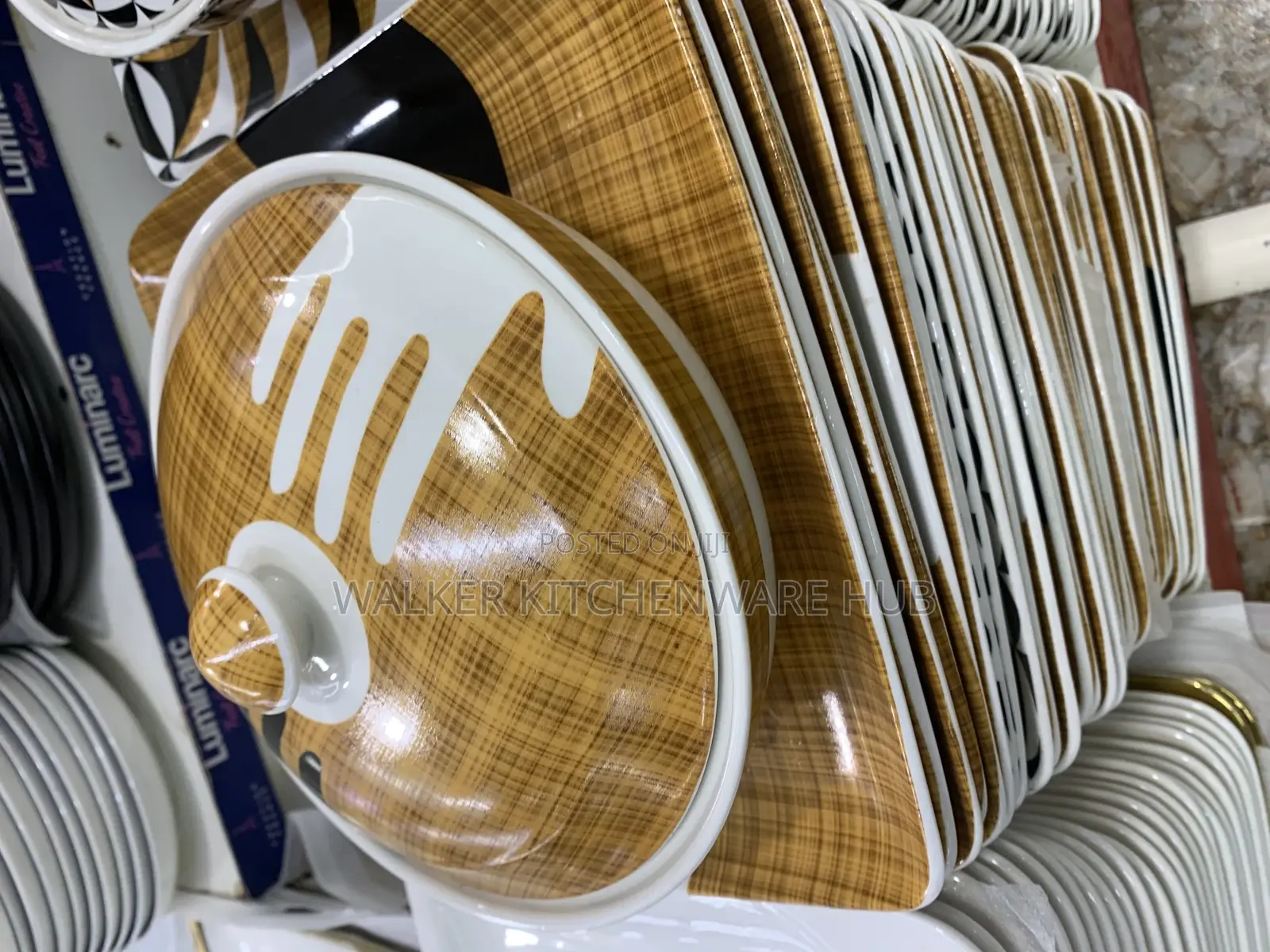 Classic Animal Print Dinner Plates Bowls
