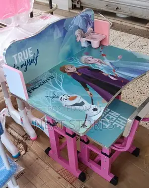 Photo - Children Studying Table and Chair