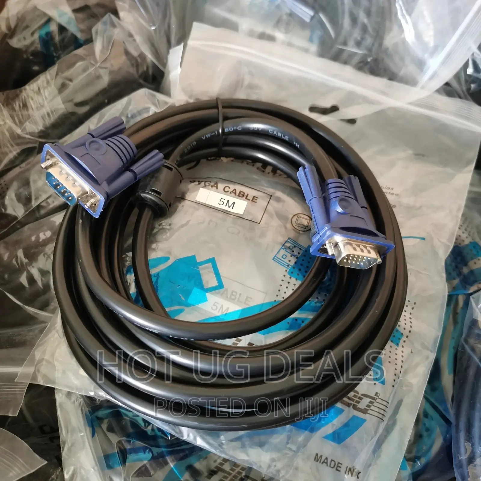 5M VGA Cable High Resolution VGA Cable for Projector Monitor