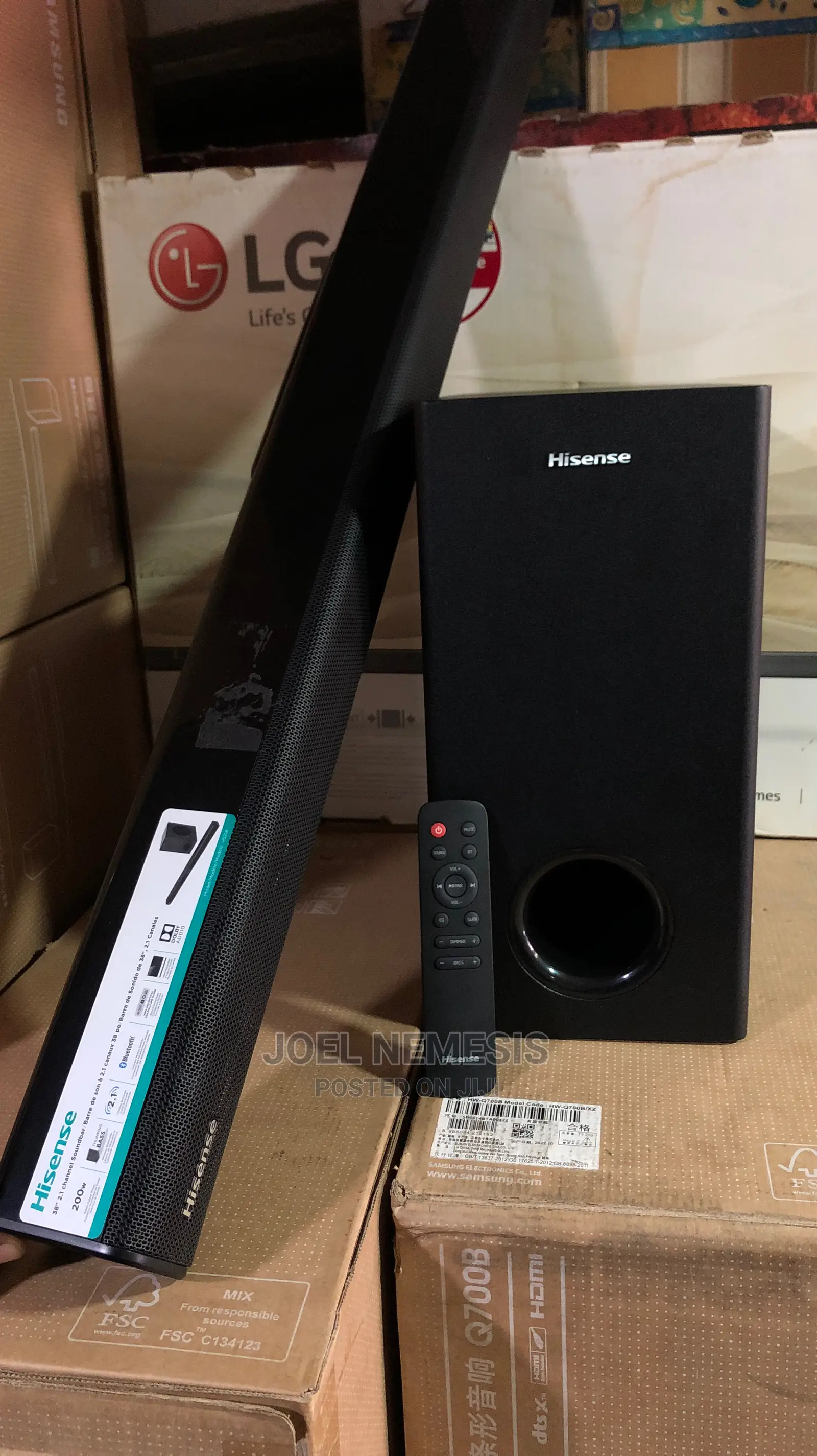 Hisense 2.1 Channel Soundbar in Central Division Audio & Music