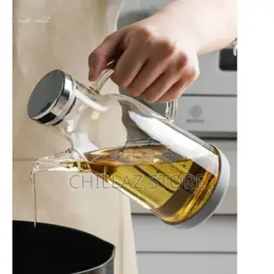 Cooking Oil Glass Dispenser.