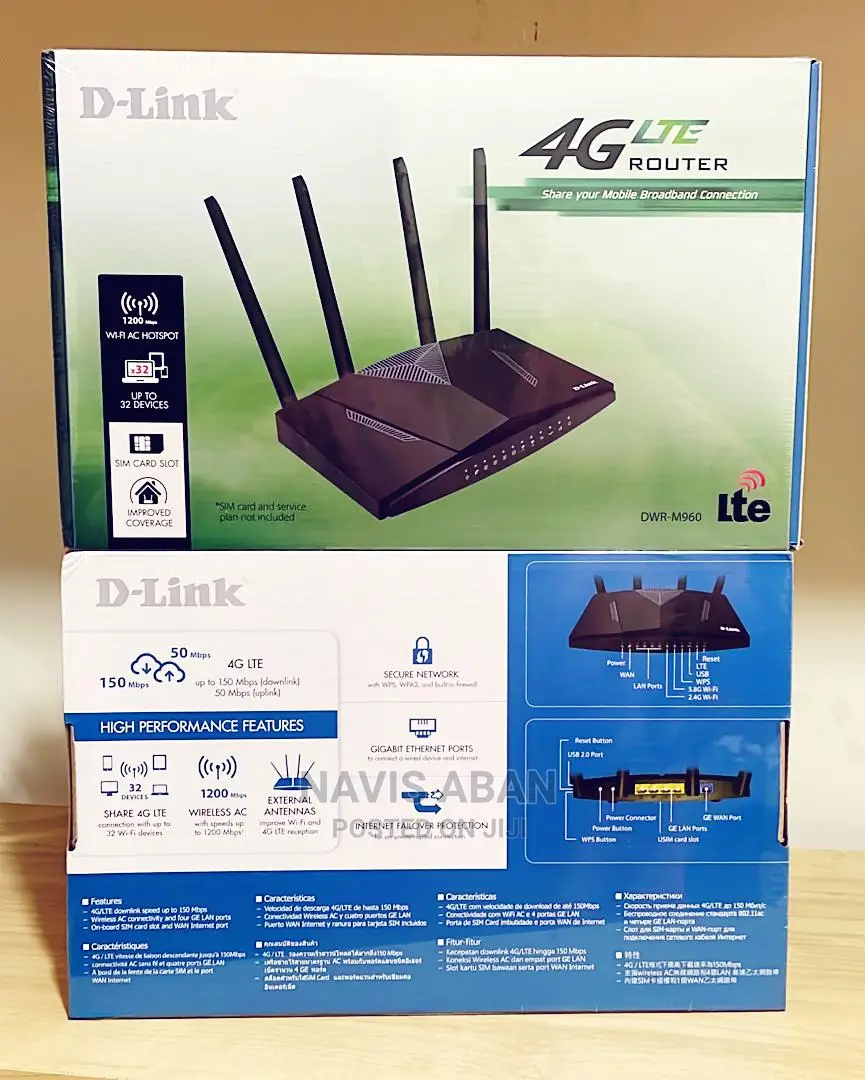 D-Link M960 Simcard Router