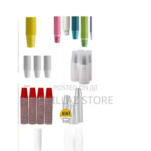 25pcs Colored Disposable Cups.