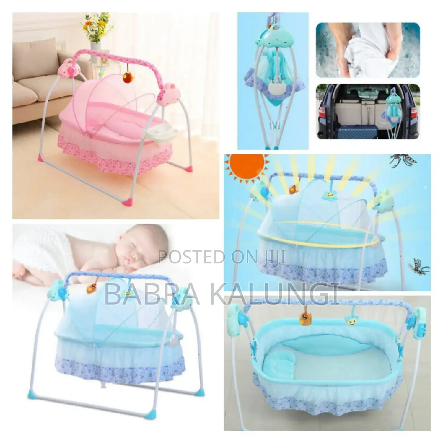 Baby Cradle Auto_swing Bed