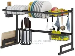 Dish Drying Draining Rack, Over the Sink Display Stand