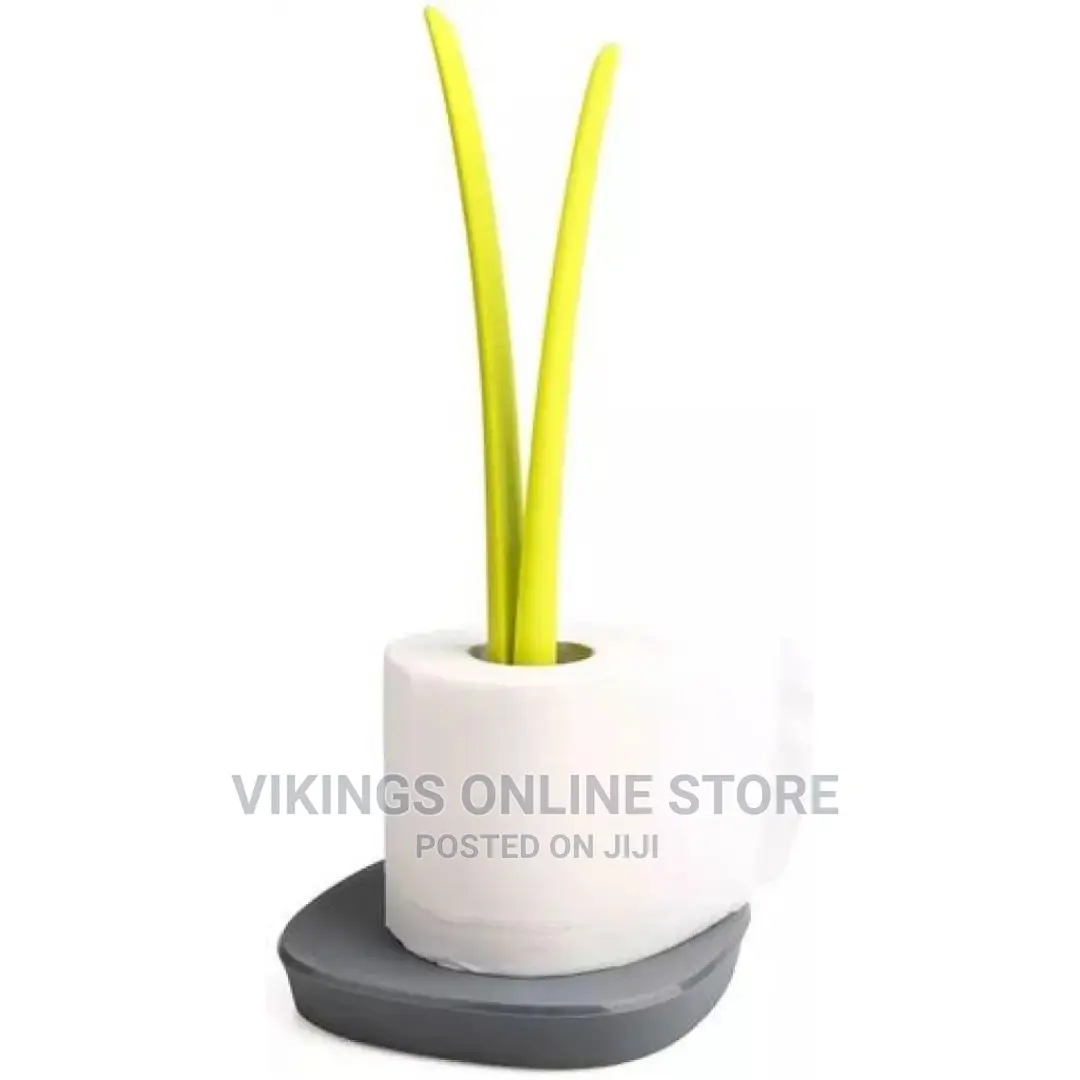 Toilet Paper, Tissue Towel Holder, Stand Organizer -Green