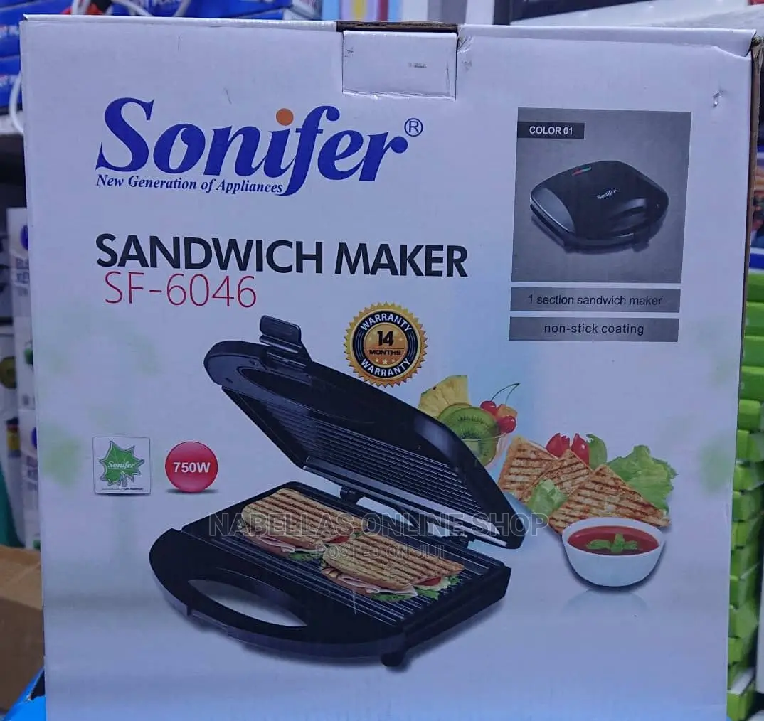 Original Sonifer Sandwich Maker 750w Brand New in Central Division