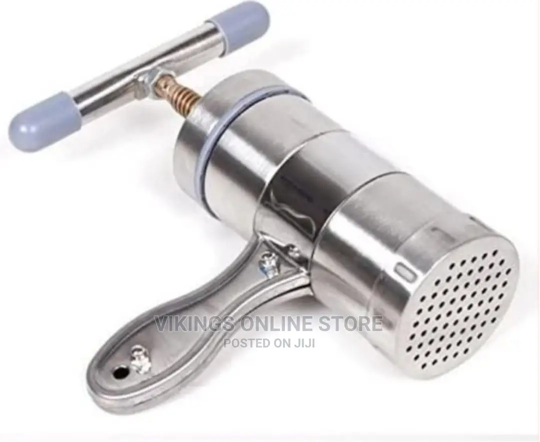 Steel Noodle Maker Manual Spaghetti Pasta Press Machine-