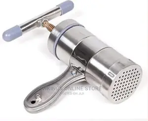 Steel Noodle Maker Manual Spaghetti Pasta Press Machine-