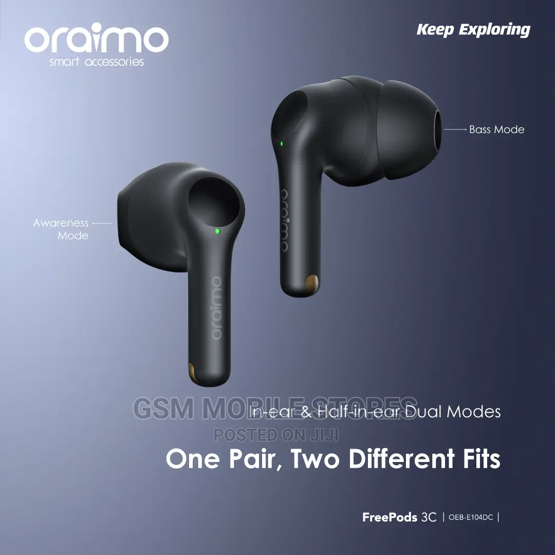 Oraimo Freepods 3C ENC Calling Longplaytime Wireless Earbuds