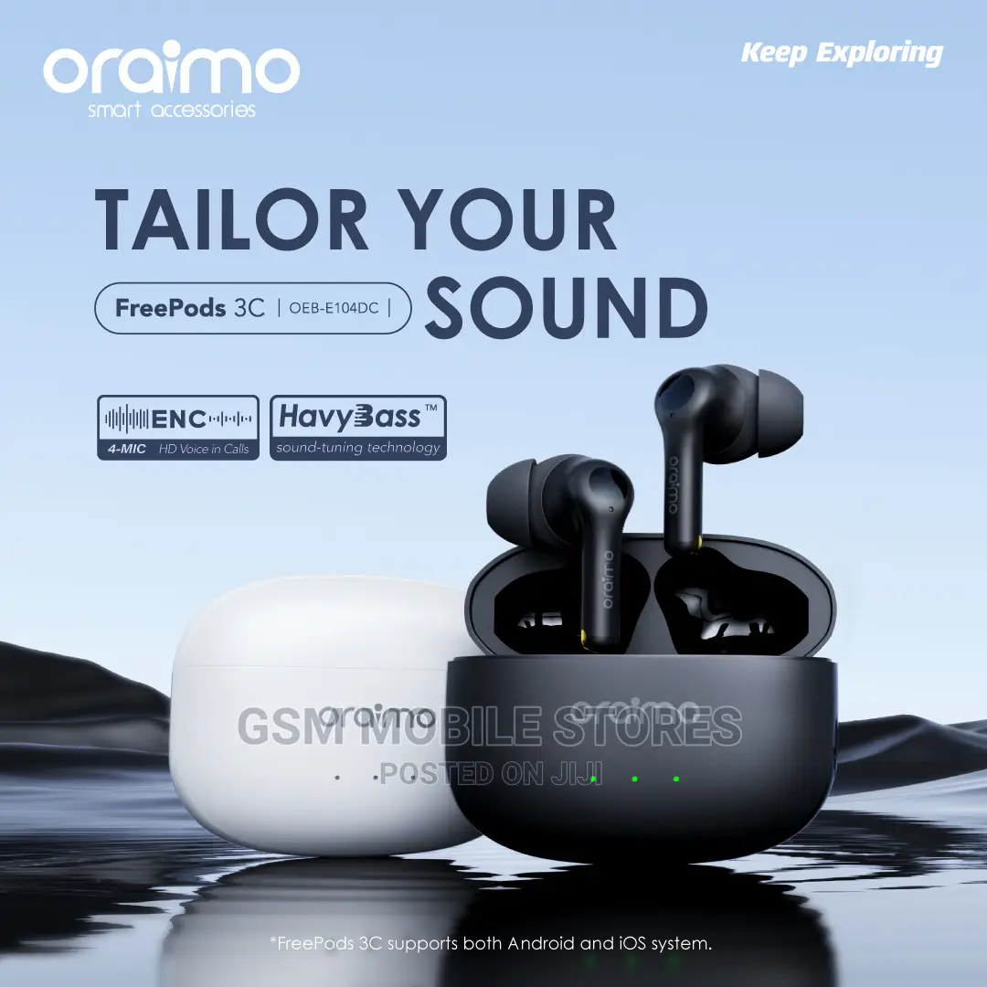 Oraimo Freepods 3C ENC Calling Longplaytime Wireless Earbuds