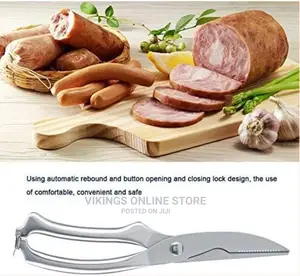 Professional Steel Poultry Scissors Chicken Meat, BBQ