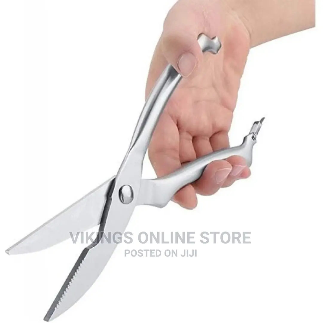 Professional Steel Poultry Scissors Chicken Meat, BBQ
