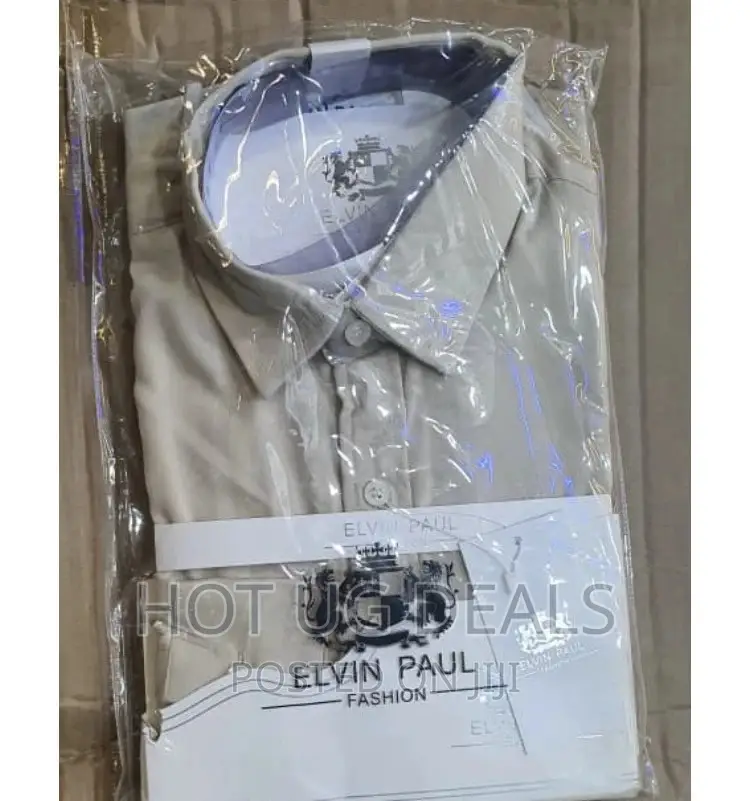 Men's Pure Cotton Solid Slim Fit Formal Shirt - Cream
