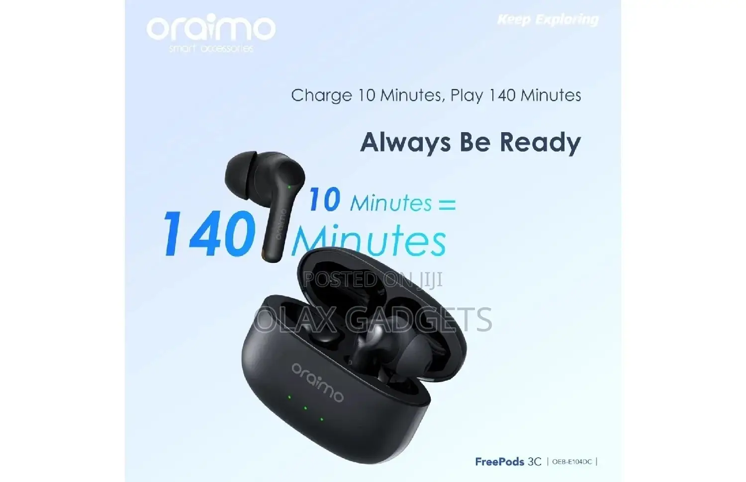 Oraimo Freepods 3C OEB-E104DC Calling Noise Cancellation
