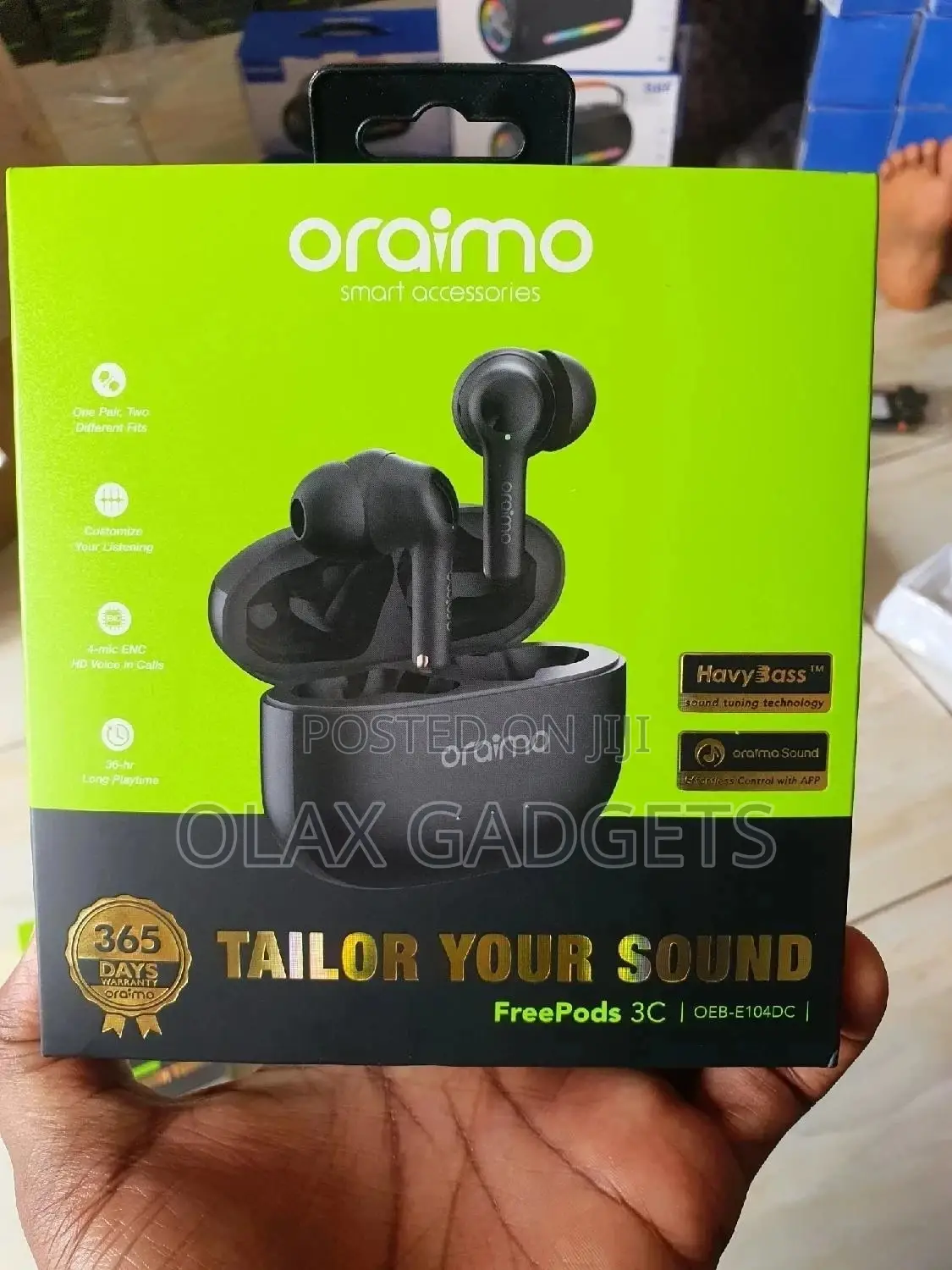 Oraimo Freepods 3C OEB-E104DC Calling Noise Cancellation