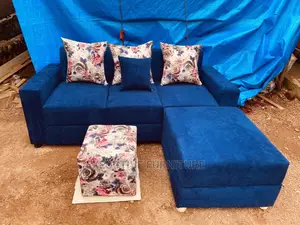Mini Blue L Sofa