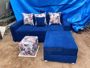 Mini Blue L Sofa