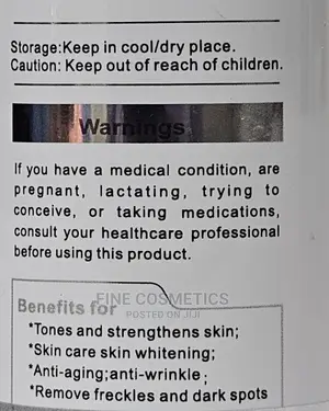 Vitamin C +Collagen Skin Whitening Booster USA Vitavi Tablet