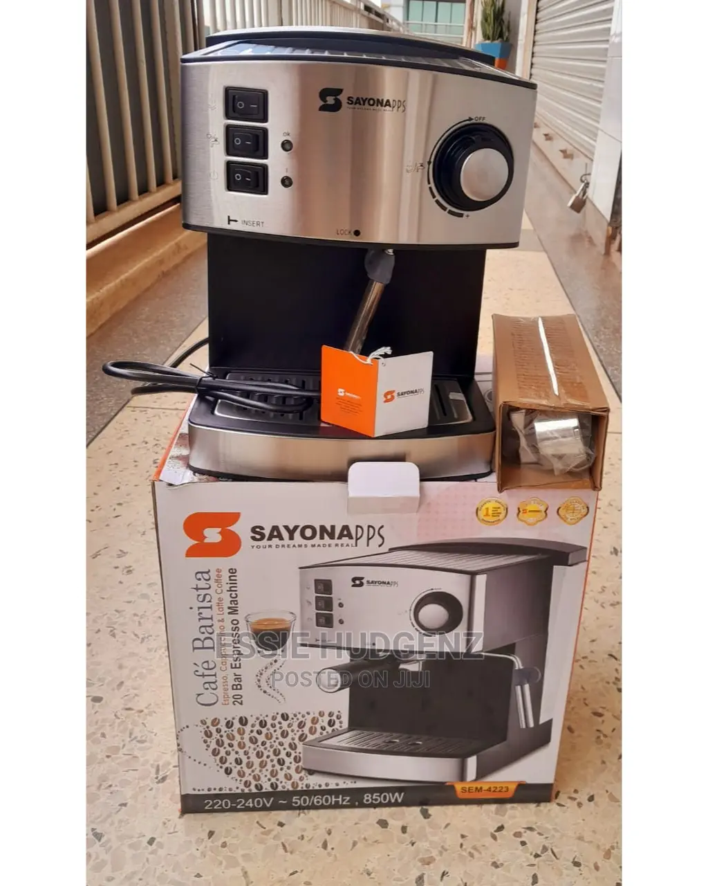 Sayona Espresso Machine