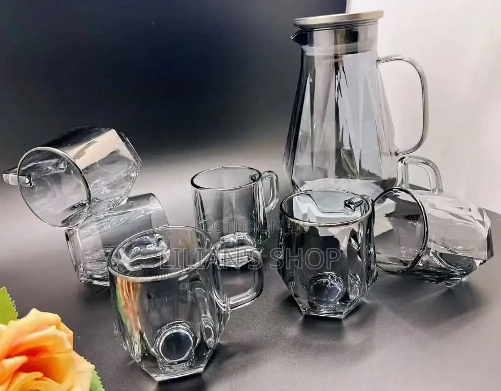 Tea Pot (6 Glasses and I Kettle)