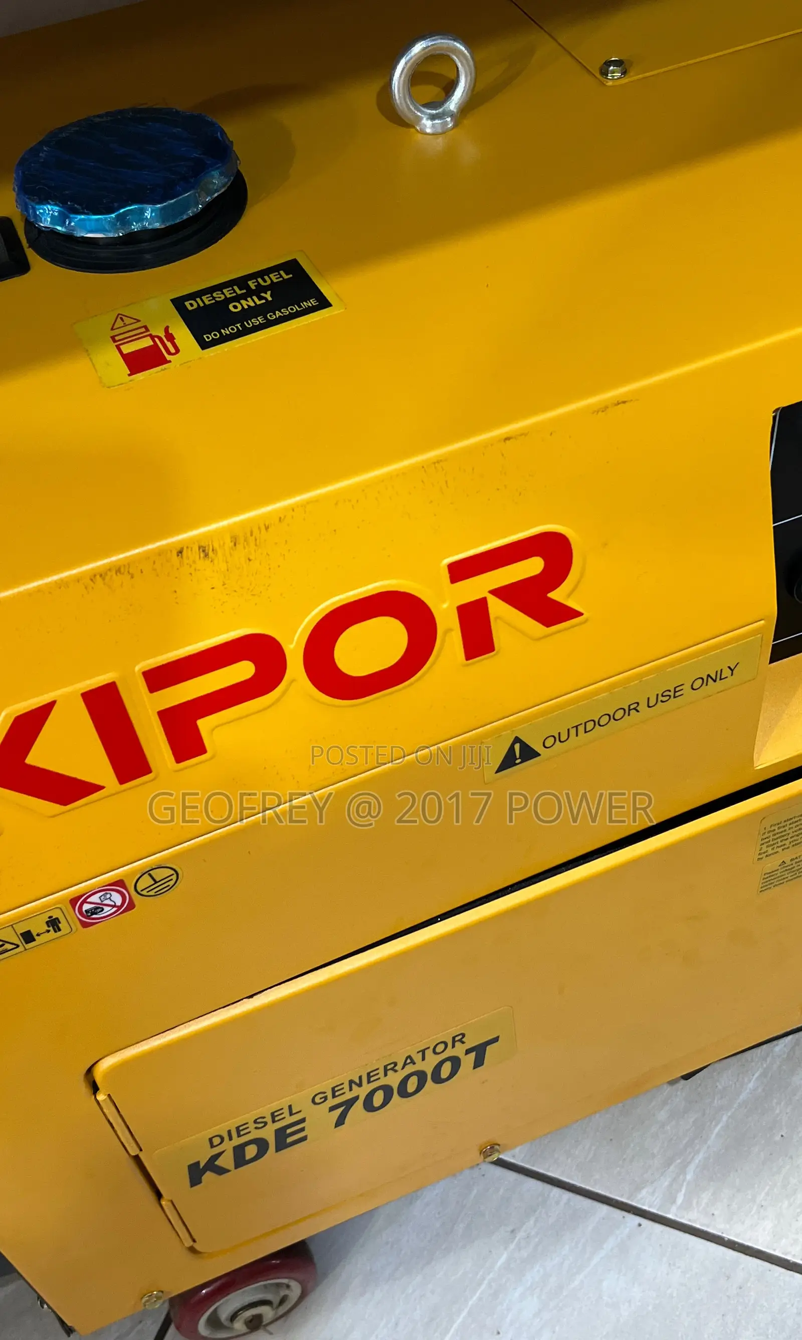 Kipor Silent Diesel Fenerator 5kva