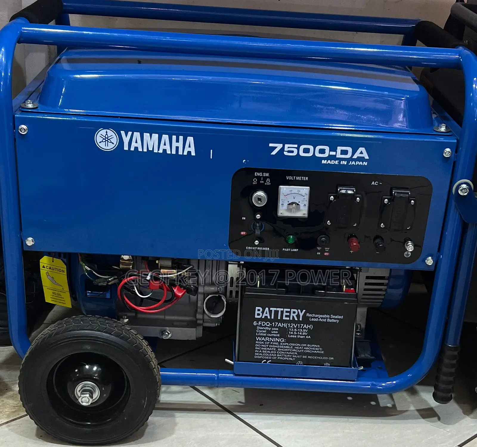 Yamaha 7.5kva Petrol Japan Made
