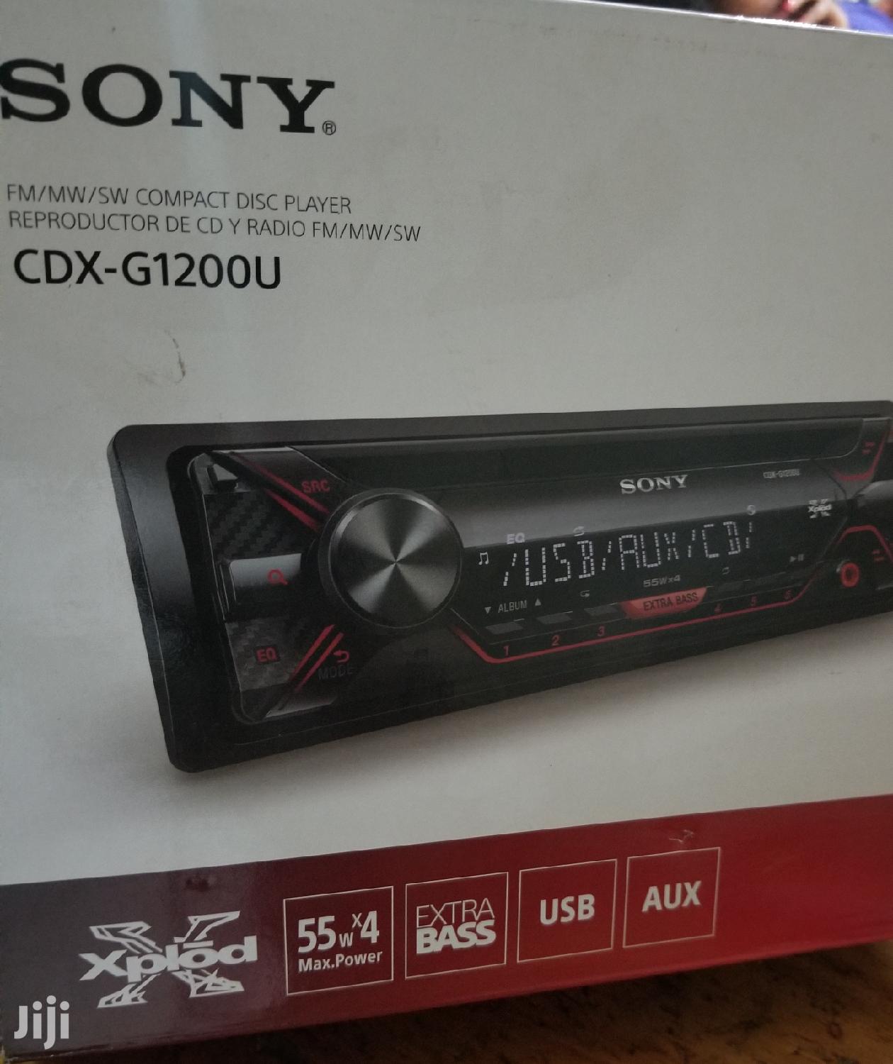 Original Brand New SONY Singel Din Car Radio