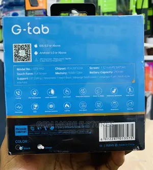 G-Tab Watch GT3 Pro HD Call Voice Assistant IP7 Smart Watch