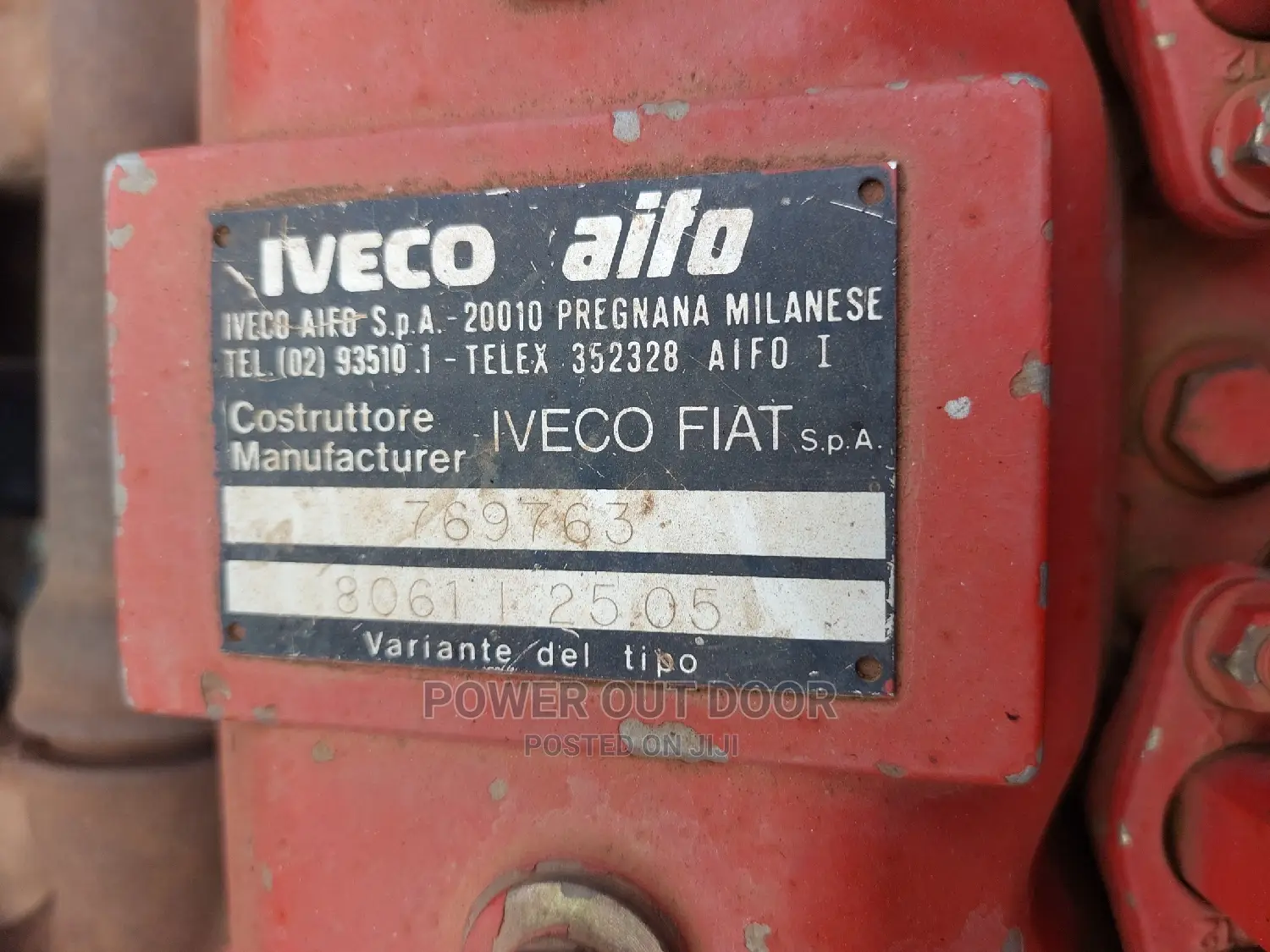 Iveco Fiat Water Pump