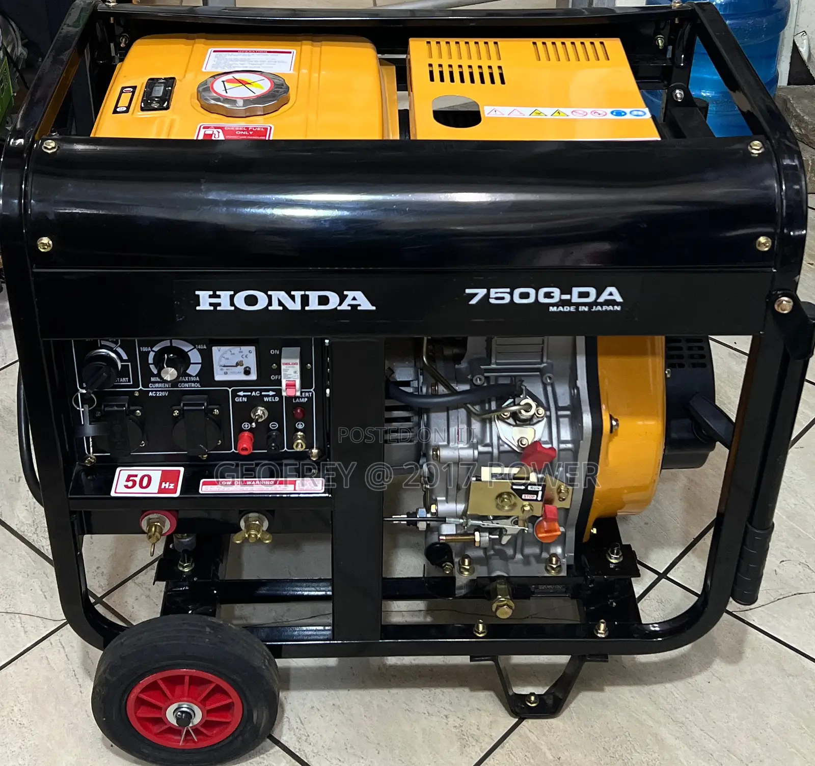 Welding Generator Honda 8kva